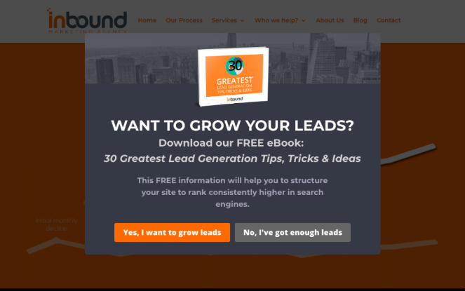 ebook lead magnet example from inbound marketing agency