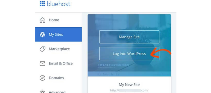 Install WordPress on Bluehost - How to start a blog