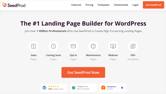 SeedProd-landing-page-builder