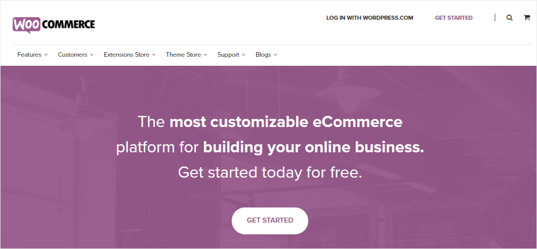 WooCommerce - best eCommerce platform for WordPress
