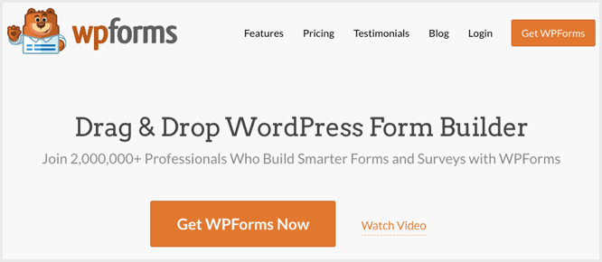 WPForms Drag-and-Drop WordPress Form Builder